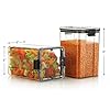 Food Storage Container Vacuum Sealer (Pack of 4, 1100ml)