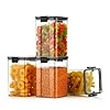 Food Storage Container Vacuum Sealer (Pack of 4, 1100ml)