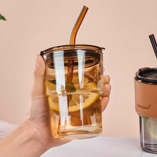 LEADER GRIP GLASS TUMBLER