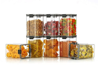 Food Storage Container Vacuum Sealer (Pack of 4, 1100ml)